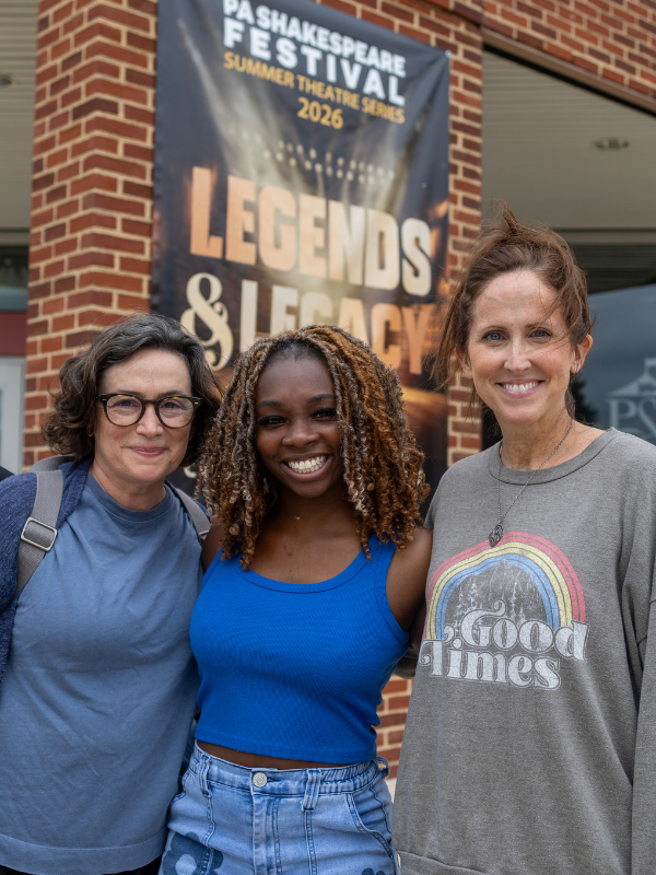 Suzanne O’Donnell ’86, Karen (Krastel) Peakes ’97, and Maya Jean Marino Cappello ’26
