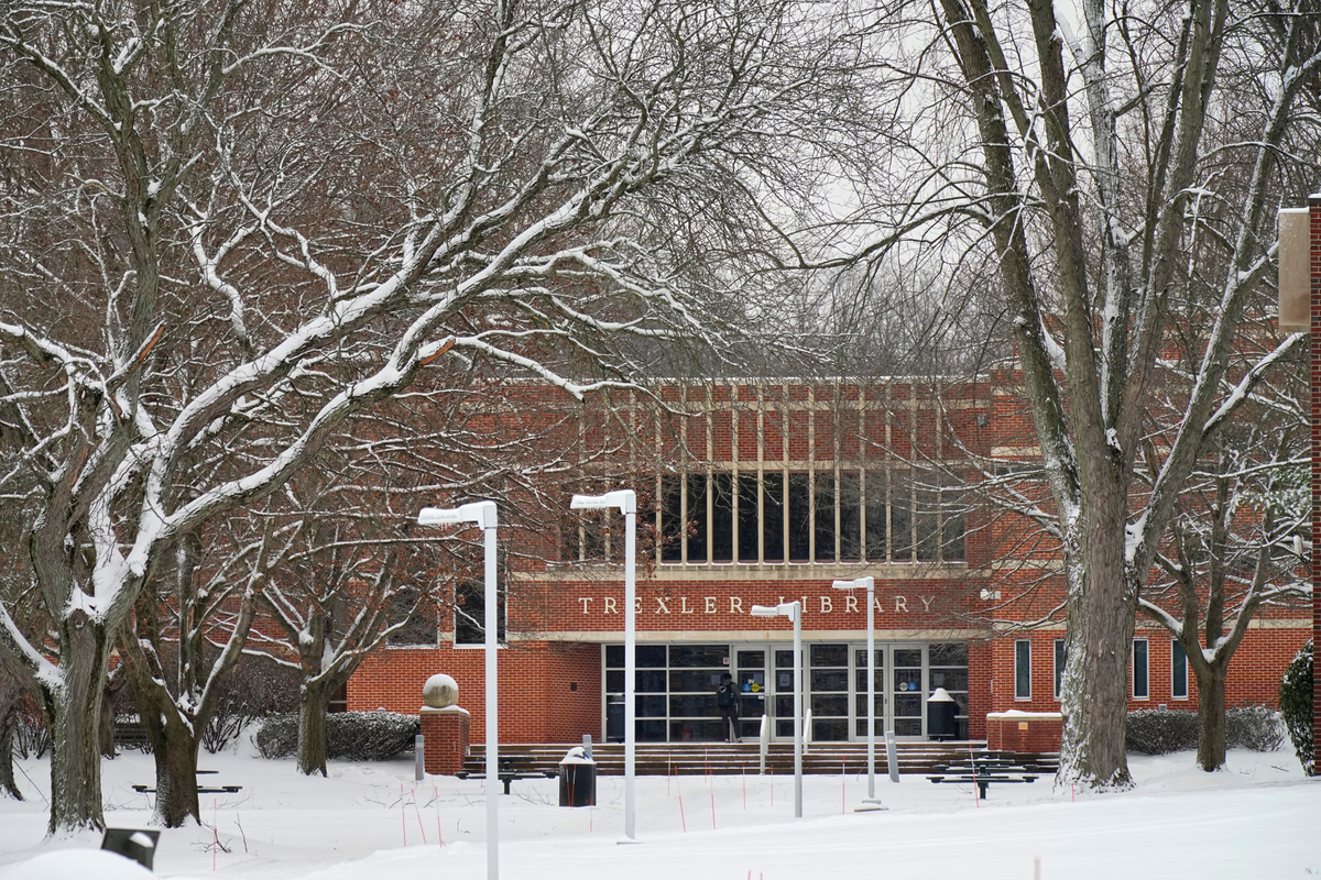 Campus in the Snow