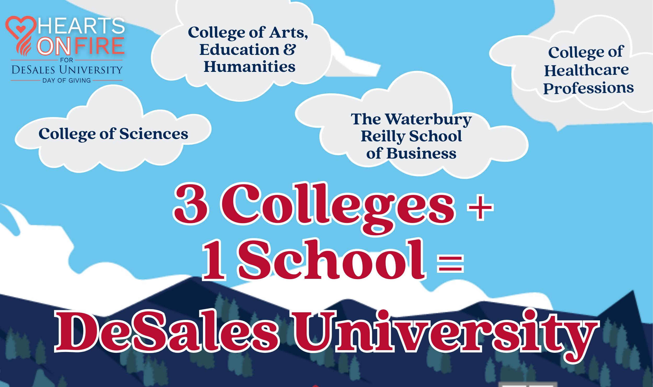 3 Colleges 1 University