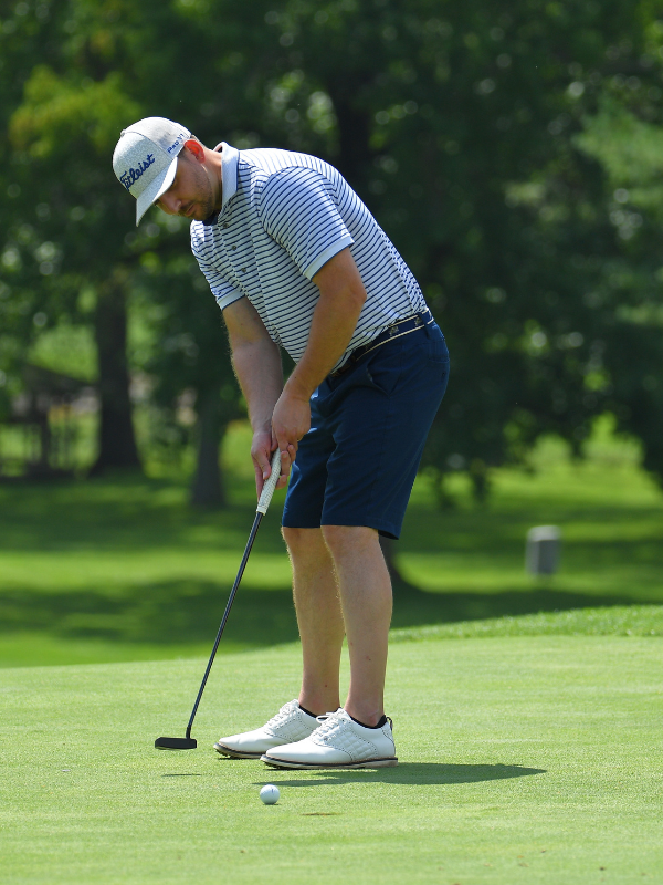 Golfer at Compardo Classic